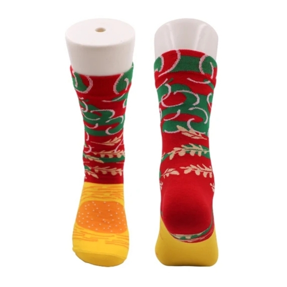 Hamburger socks - Picture 1 of 4